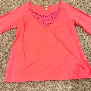Merona hot pink tunic